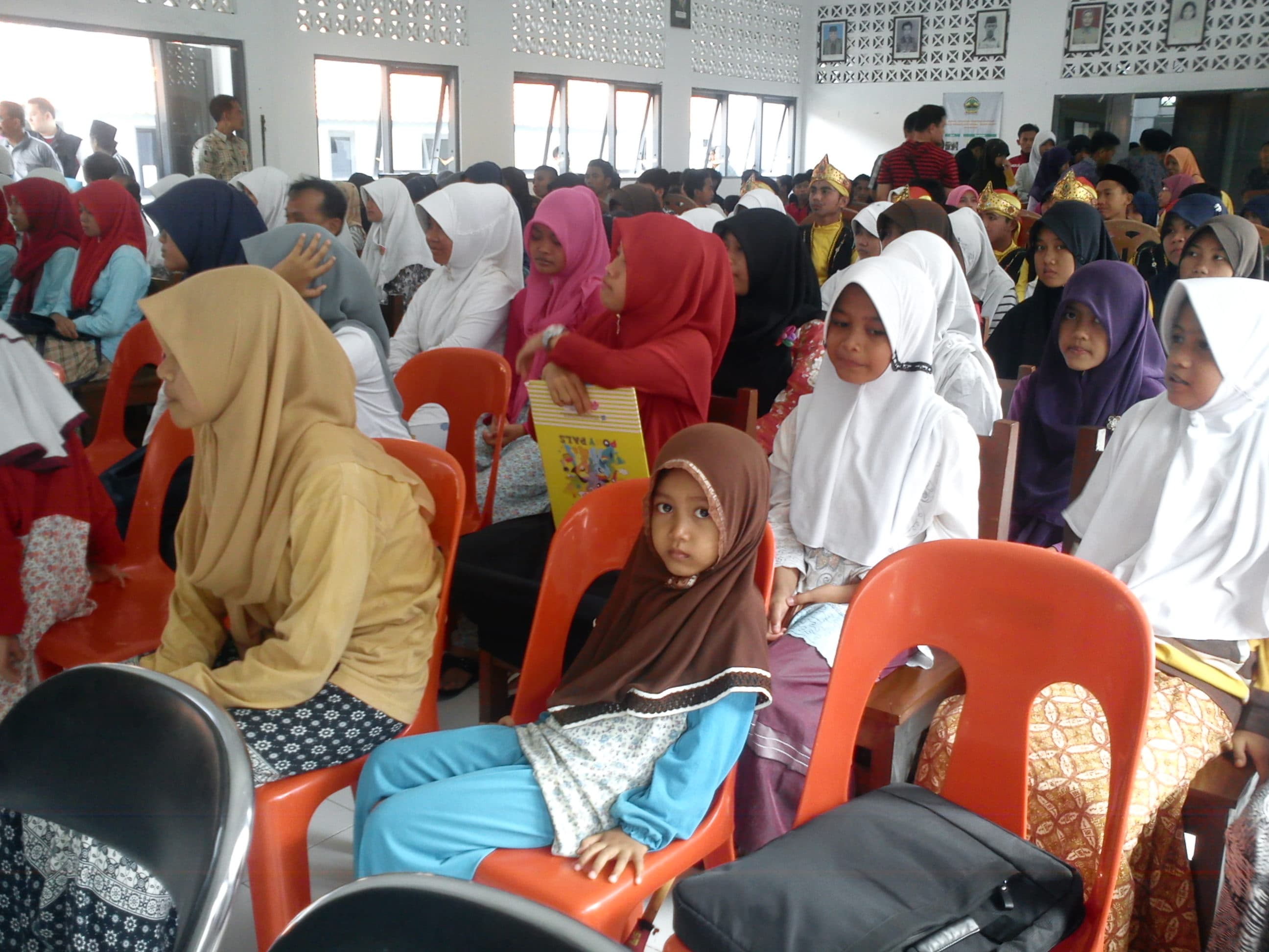 Latihan pagelaran seni pertama bertempatkan di Panti Asuhan Budhi Sakti Banyumas