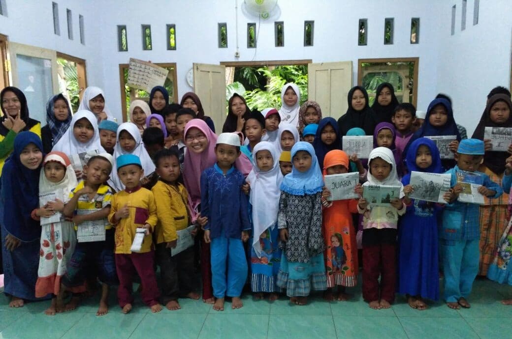 Peringatan Mualid Nabi SAW,Anak Panti Mengadakan Lomba Cerdas Cermat